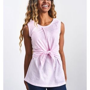 Latched mama sleeveless nursing top